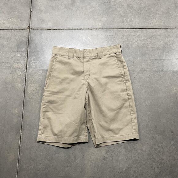 Dickies Shorts Mens 30 Khaki FLEX Relaxed Fit Work Utility WR852DS Stretch Chino - Picture 1 of 8